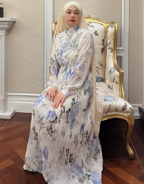 Latest Printed Long Dress for Women